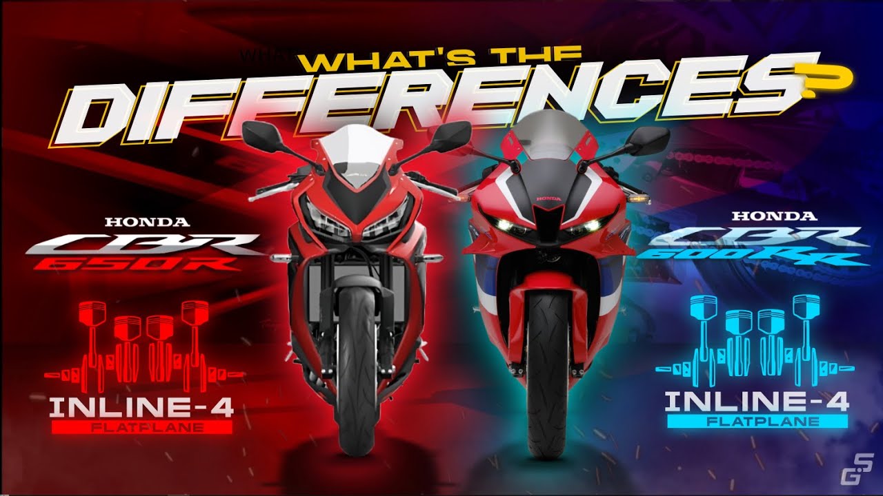 Honda CBR650R против Honda CBR600RR ┃ Дополнительная буква «R» имеет большое значение!