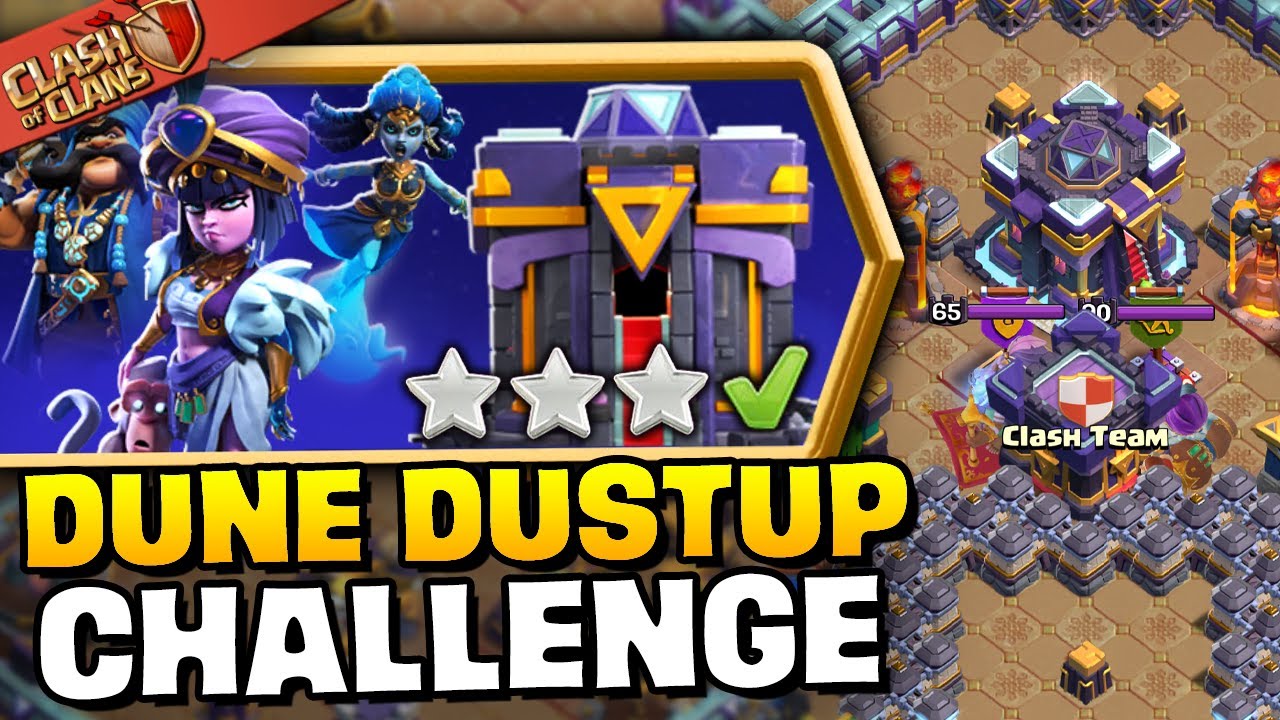 Easily 3 Star the Dune Dustup Challenge (Clash of Clans)