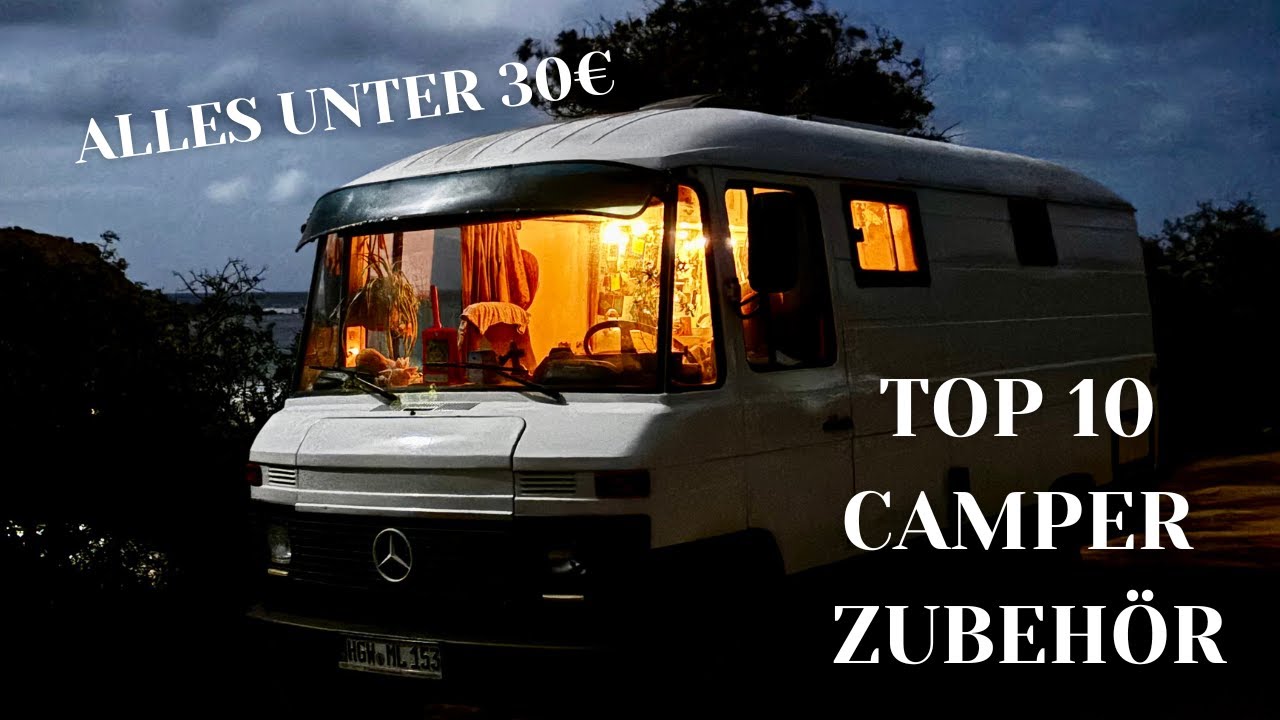 Top 10 Camper Gadgets unter 30€  – Perfekt für Vanlife, Camping & die Saison 2025!