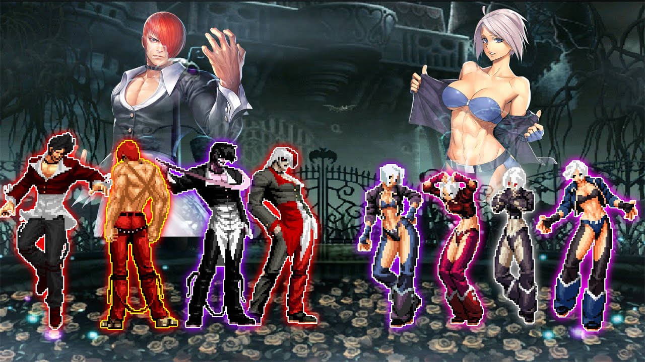 Iori Team VS Angel Team | .M.U.G.E.N.