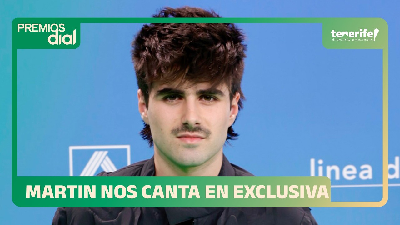 MARTIN URRUTIA nos canta una canción inédita | Premios Dial Tenerife 2026