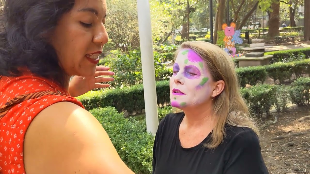 Día de los Muertos, Mexico City 2022 - FacePainting - Day of the dead