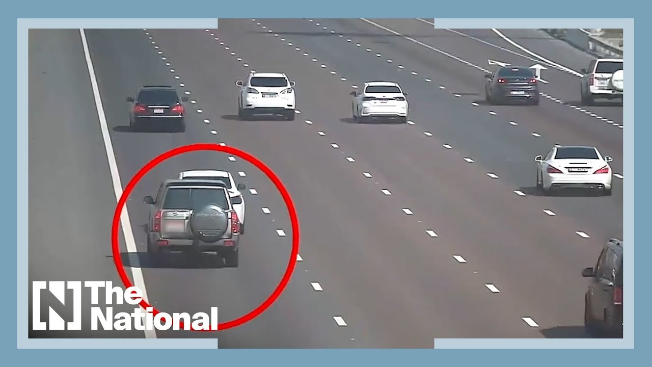 Abu Dhabi Police release video of fined tailgaters caught in action