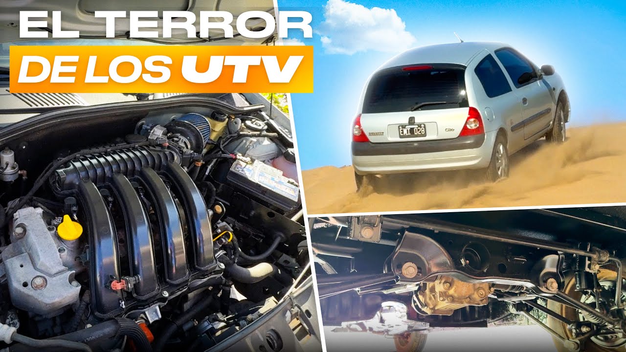 CLIO hecho 4x4 CON MOTOR 2.0! F4R