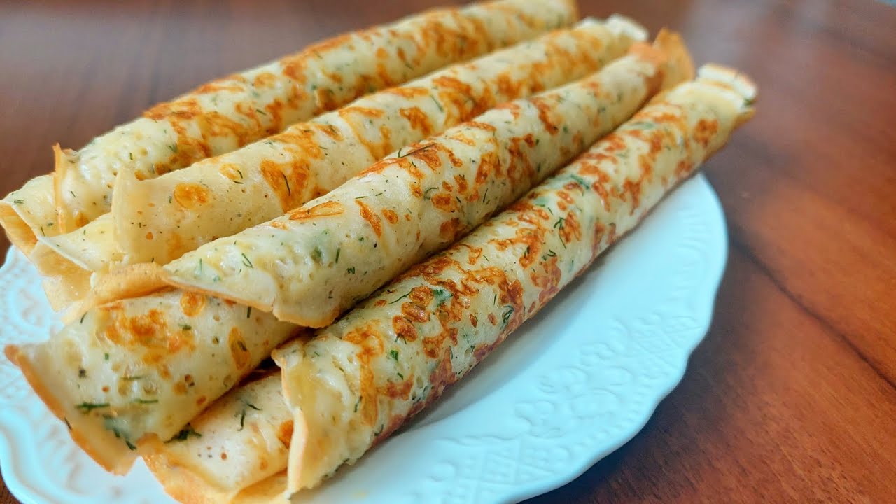 Таңғы ас БЛИНЧИКИ дәмді әрі дәмді😋