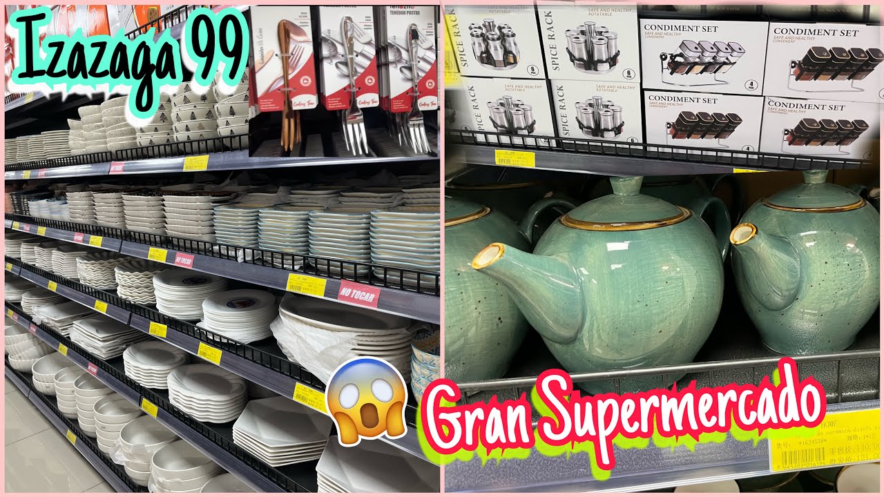 🛒 Nuevo Supermercado en Izazaga 99 / Los utensilios de Cocina más Económicos ⭐️