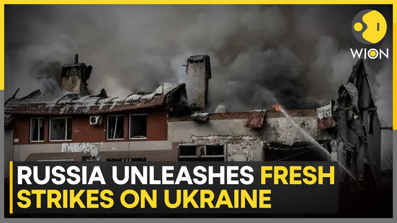 Russia-Ukraine War | Ukraine: Russia Fired 166 Drones & 2 Missiles in Overnight Barrage | WION