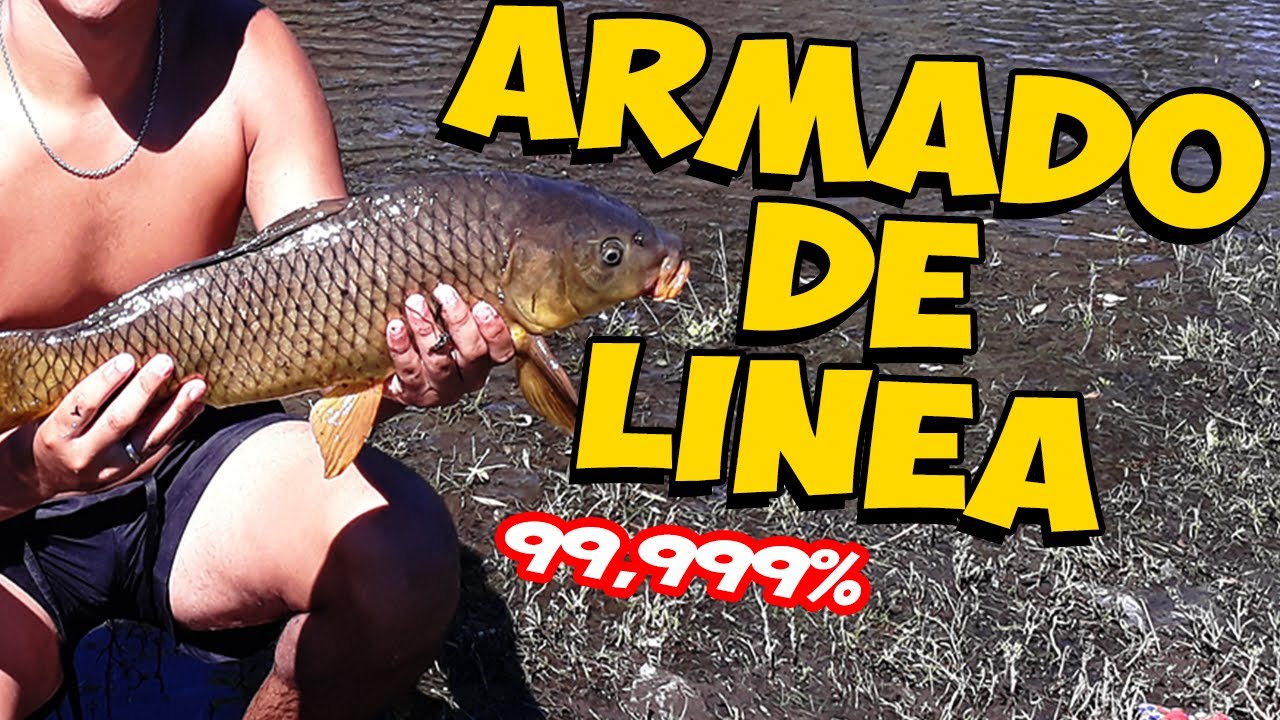 COMO HACER una LINEA para CARPA | Como HACER una LINEA de PESCA?