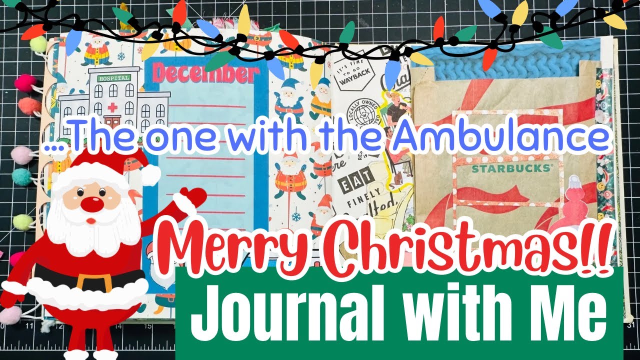 Christmas Day December Daily Journal Pages Journal with Me 