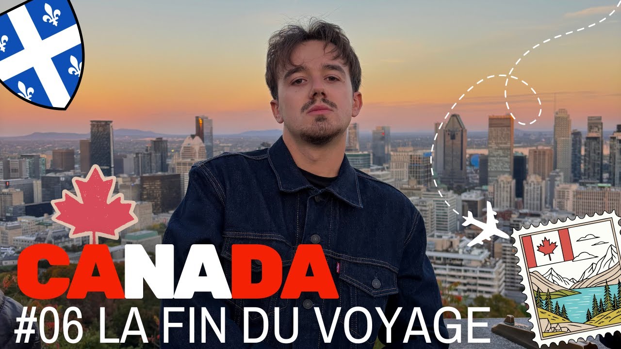 VLOG 06 🇨🇦🍁 - La fin du Voyage à Montréal