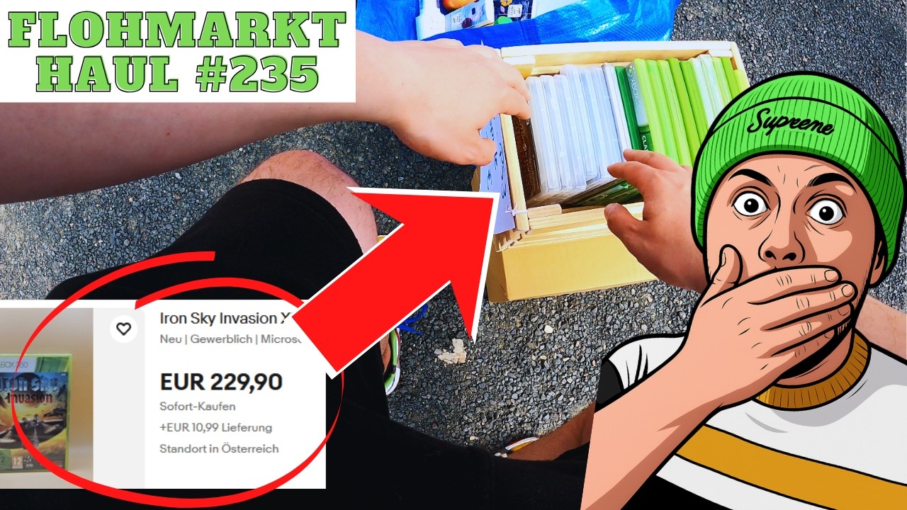 Flohmarkt eskaliert! 200,00€ Titel liegt einfach in einer WÜHLKISTE!