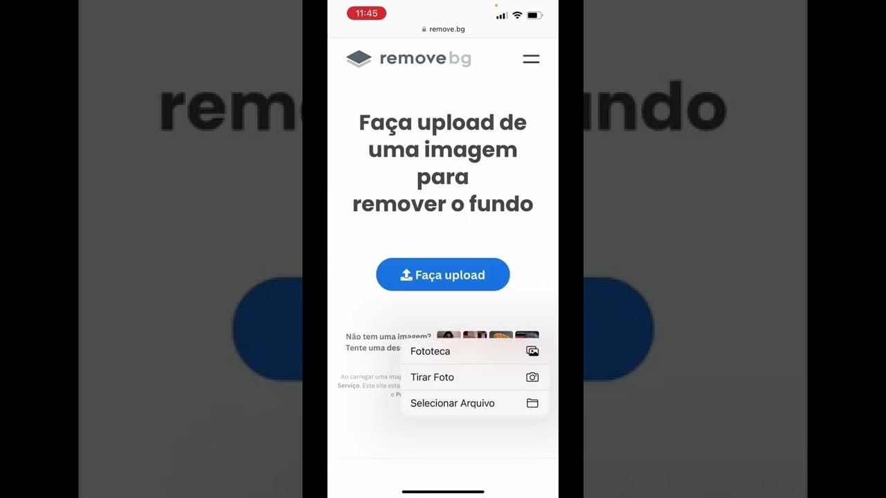 Como tirar fundo de foto gr&aacute;tis e sem aplicativo #shorts