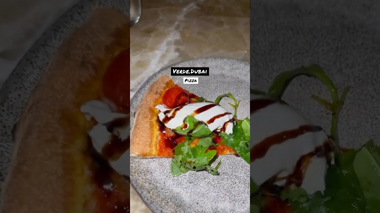 Perfect Italian Pizza | Verde Dubai