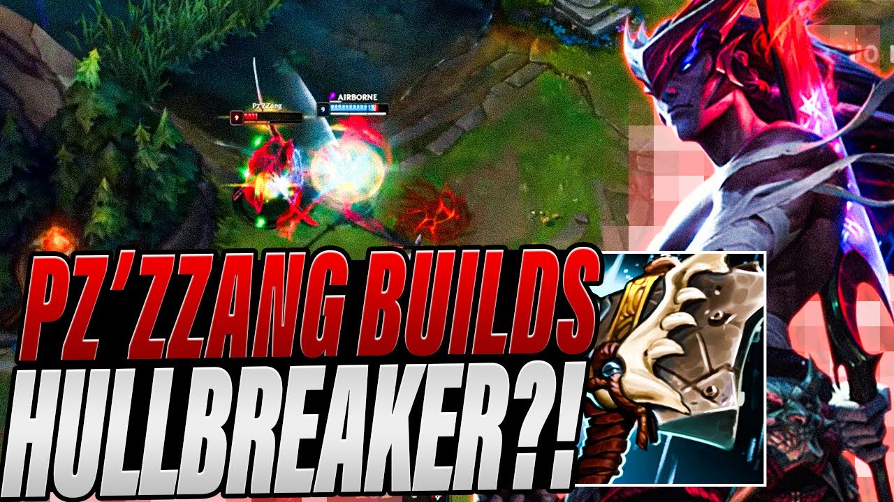 PzZZang BUILDS HULLBREAKER ON YONE?! (VoD Review!)
