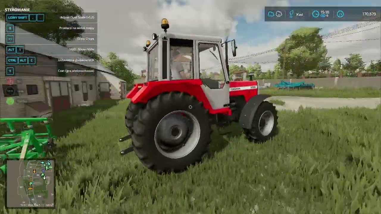 gra w Farminga ze Stanleyem #6 przeciąganie liny