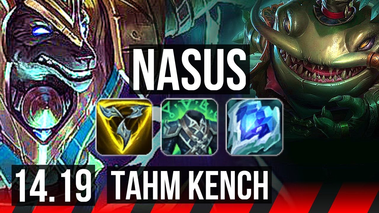 NASUS vs TAHM KENCH (TOP) | 12/2/3, Legendary | EUW Master | 14.19