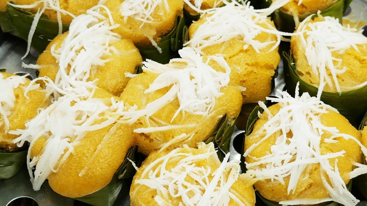 ขนมตาล เนื้อนุ่ม ทำง่าย ไม่เปรี้ยว แป้งขึ้นฟู อร่อยมาก