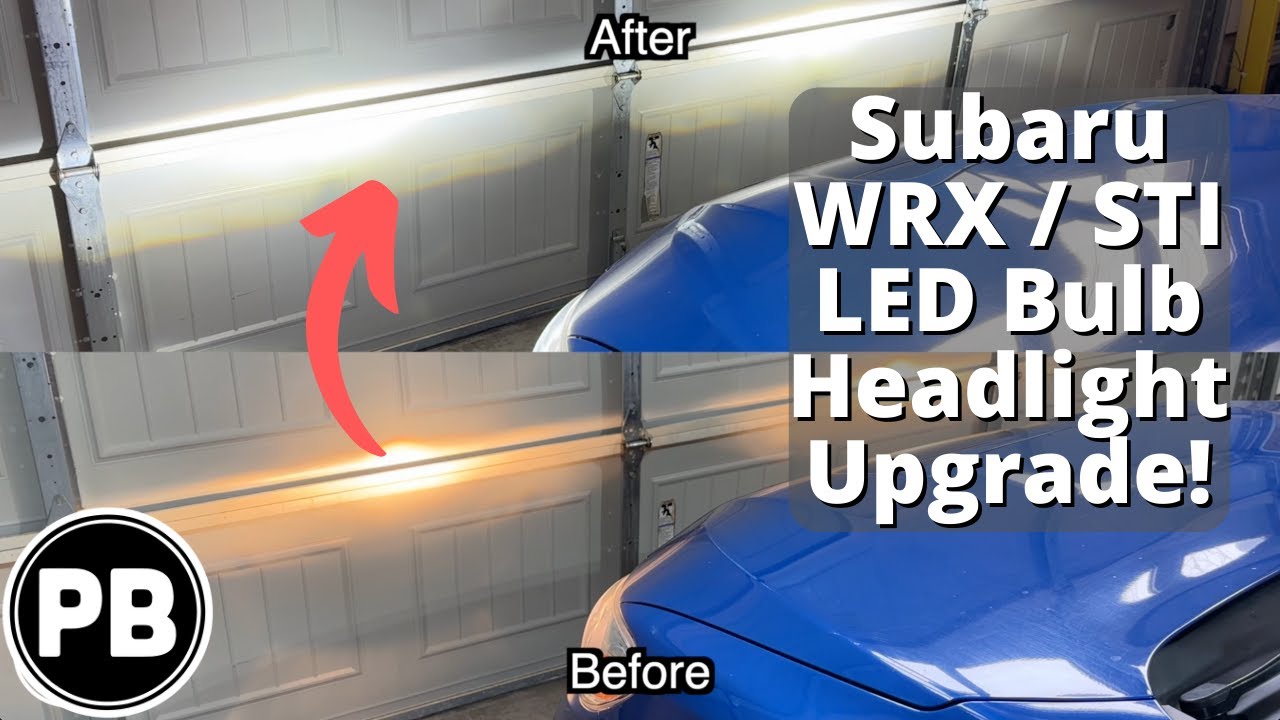 Subaru WRX / STI Low & High Beam LED Upgrade | AUXITO