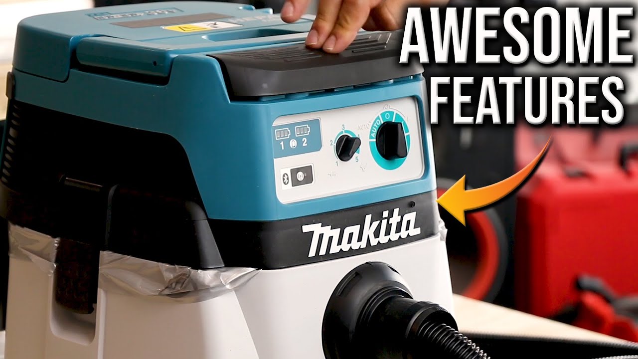 Беспроводной пылесос MAKITA 36V LXT имеет функции, которые вас удивят!