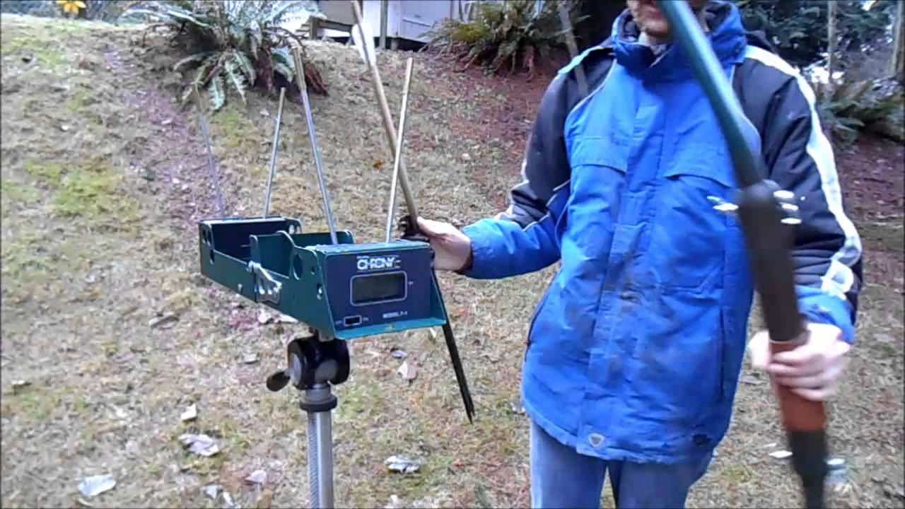 184 fps  PVC Longbow! 50lb Takedown Holmegaard Bow