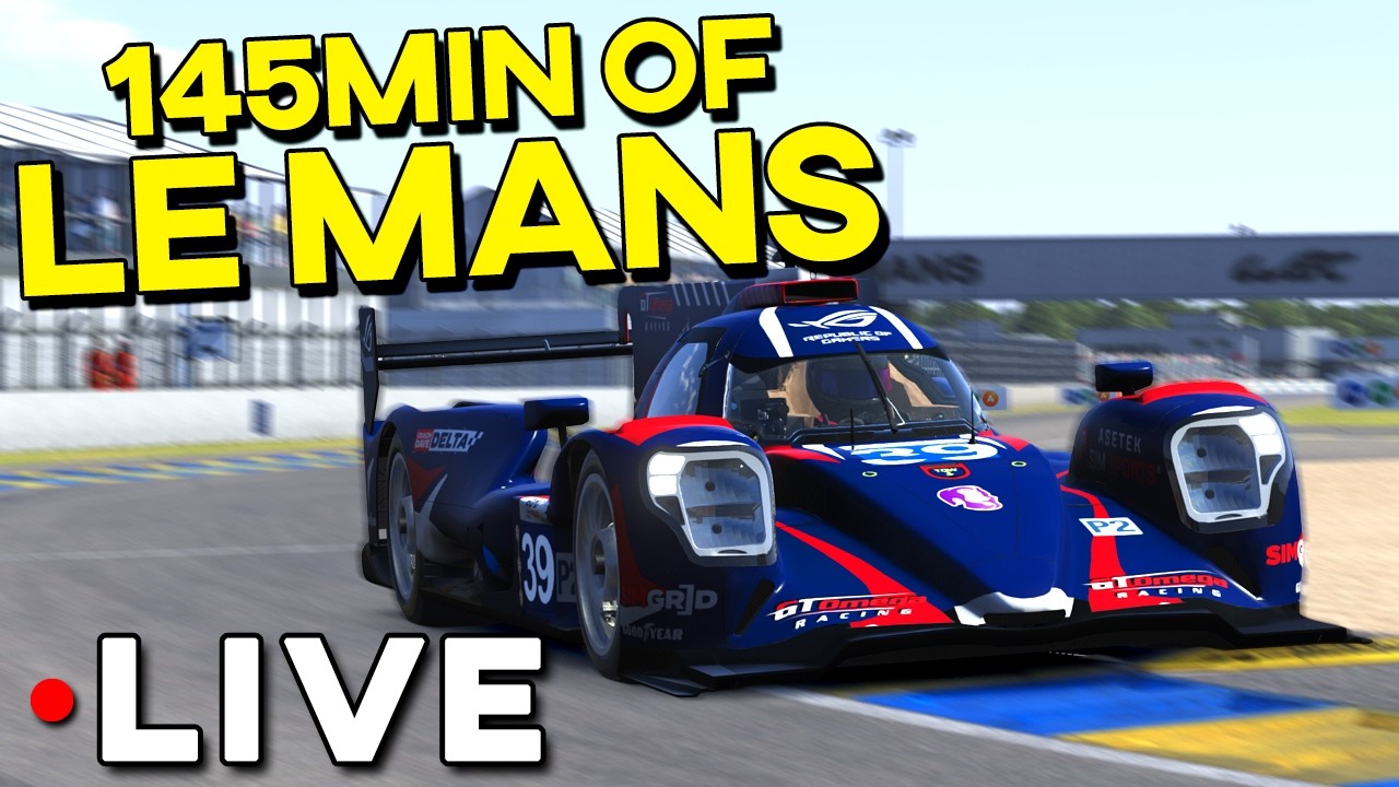 I'm Racing Big Boy League at Le Mans! - 145 Mins Virtual Motorsport Series PRO