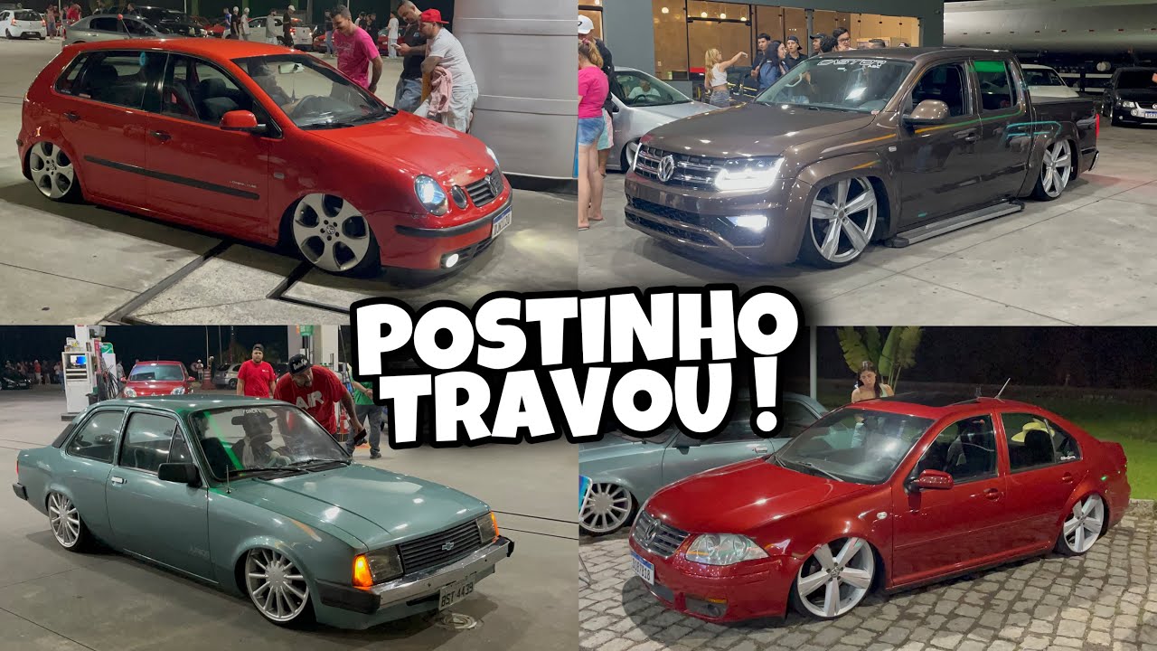 O POSTO TRAVOU DE TANTO CARRO BAIXO QUE TINHA NO ROLÊ DE QUINTA 🔥
