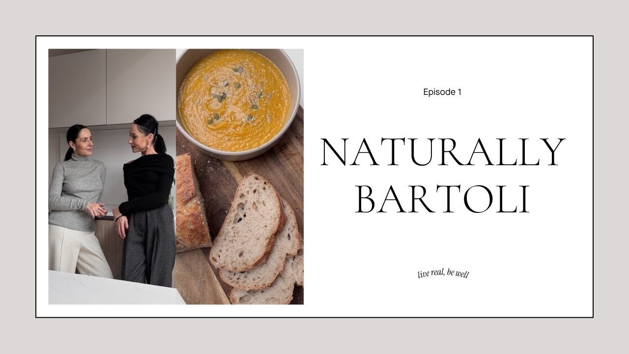 Naturally Bartoli Episode 1 - How We Cook Real, Whole Food at Home | Butternut + Roasted Garlic Soup