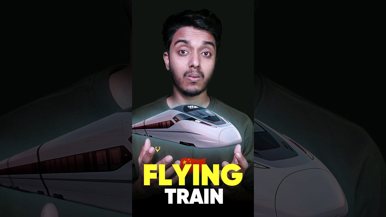 China Build Flying Train | China is 100 Years of India