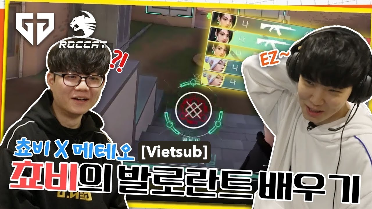 [Vietsub] Секретный участник Gen.G Valorant! – Chovy x Meteor – Путешествие Chovy в мир Valorant
