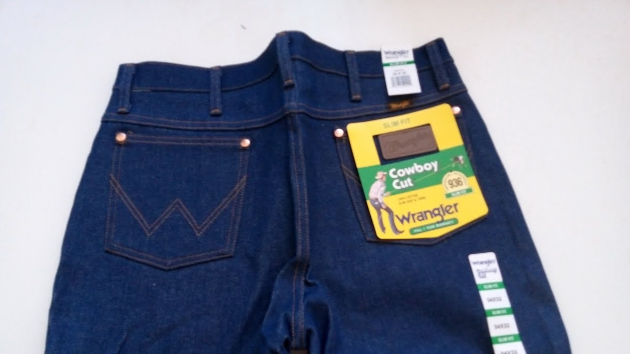 Джинсы Wrangler 936DEN для стройных 