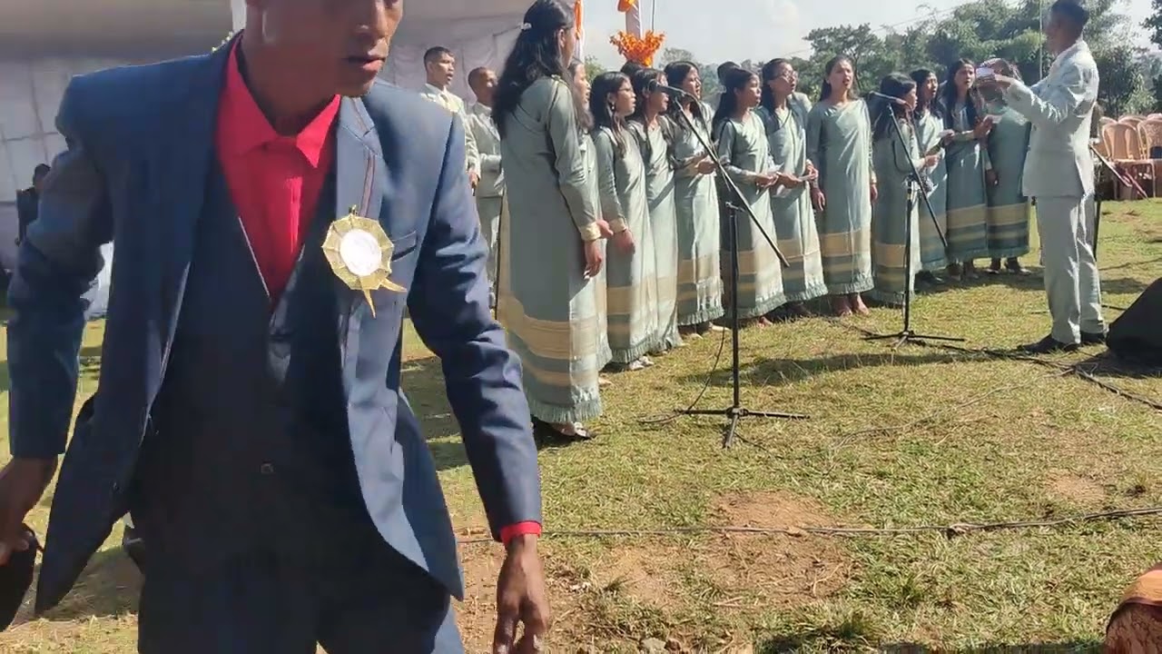 Ka Standing  Choir jong ka Pariong  Presbytary Shillong Ba la rwai ha ka Golden jubilee Balang Sohma