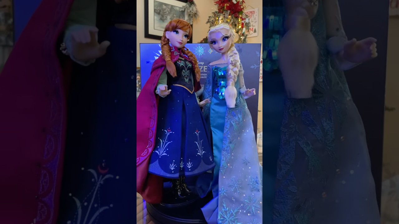 ❄️Frozen Elsa Anna Limited Edition Disney Dolls❄️ #disney #doll #frozen