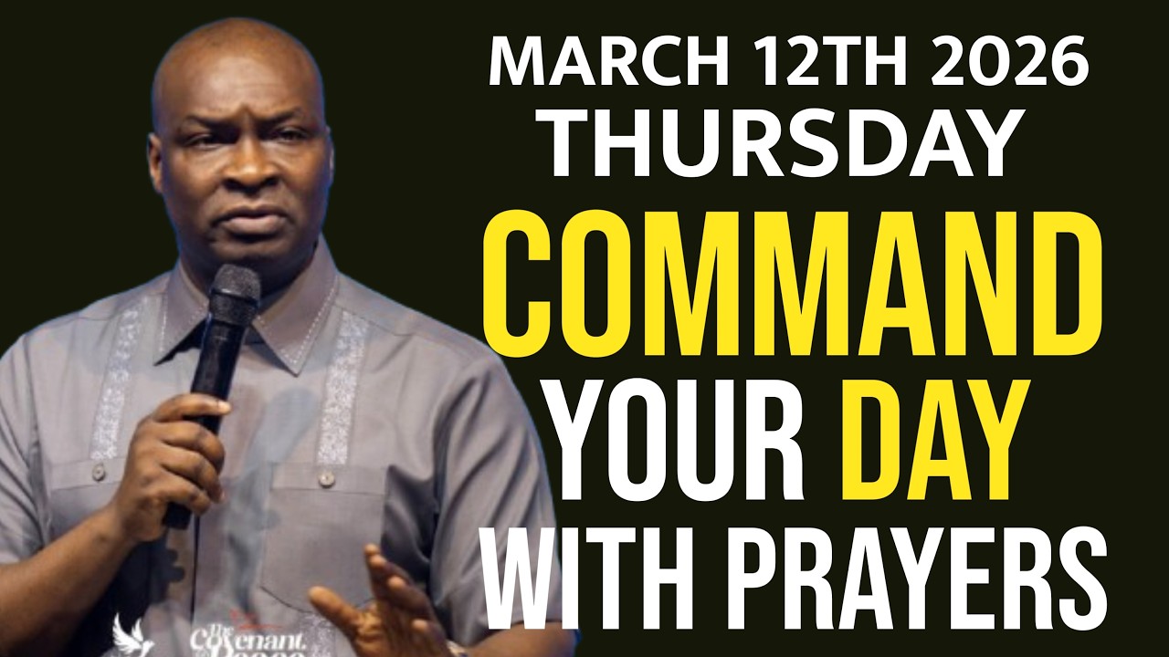 [THURSDAY 12TH MARCH , 2026] SPEAK INTO YOUR THURSDAY BEFORE THE ENEMY DOES - APOSTLE JOSHUA SELMAN