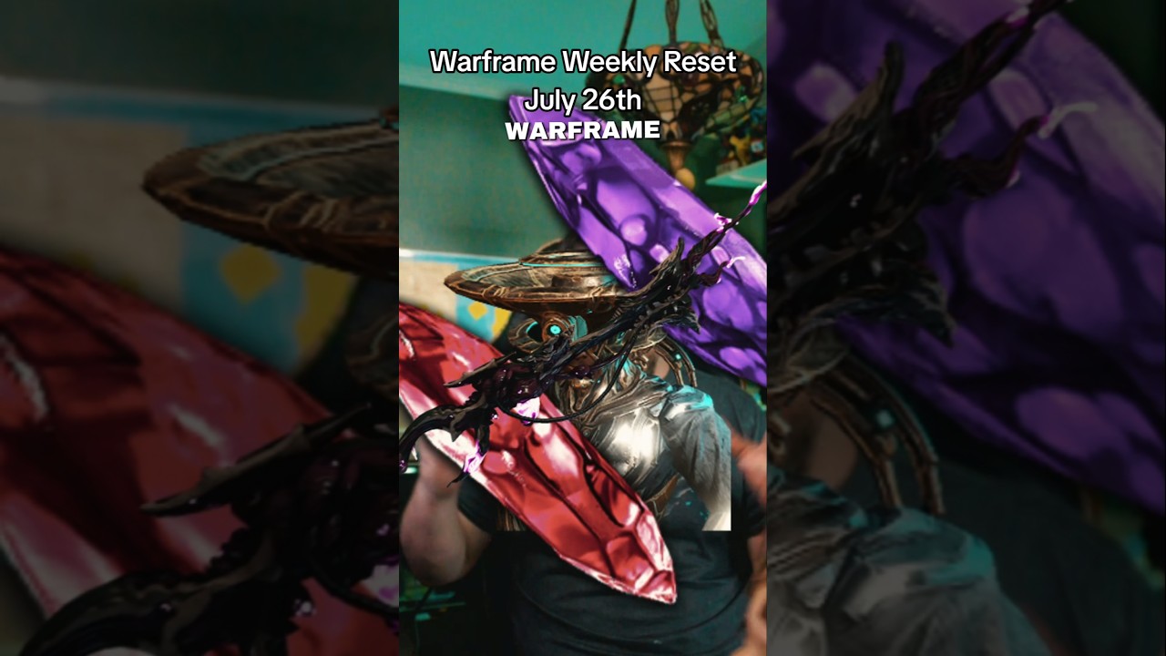 Еженедельный сброс Warframe от 26 июля #warframe #warframereset #tennocreate