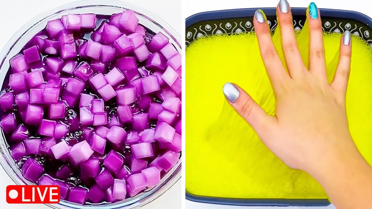 12 Hour Relaxing Slime ASMR | Satisfying and Relaxing Slime Sounds