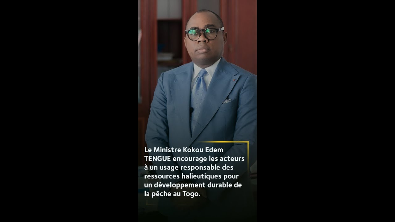 Le Ministre Kokou Edem TENGUE encourage les acteurs à un usage responsable des ressources halieutiqu