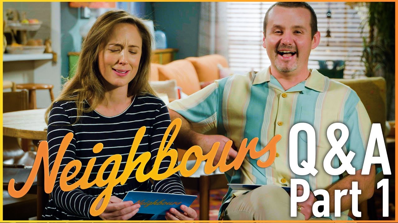 Neighbours Q&A - Eve Morey (Sonya Rebecchi) & Ryan Moloney (Toadie Rebecchi) - Part 1