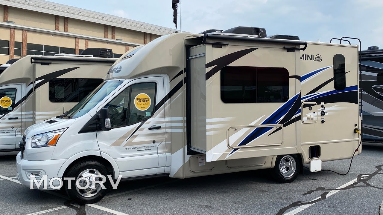 All-Wheel Drive Class C Motorhome 2022 Thor Gemini 23TE
