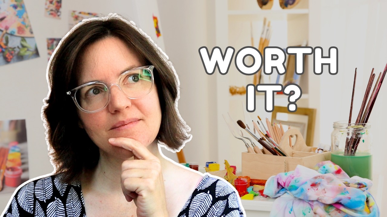 Brutally HONEST Advice on Owning Lots of Art Supplies