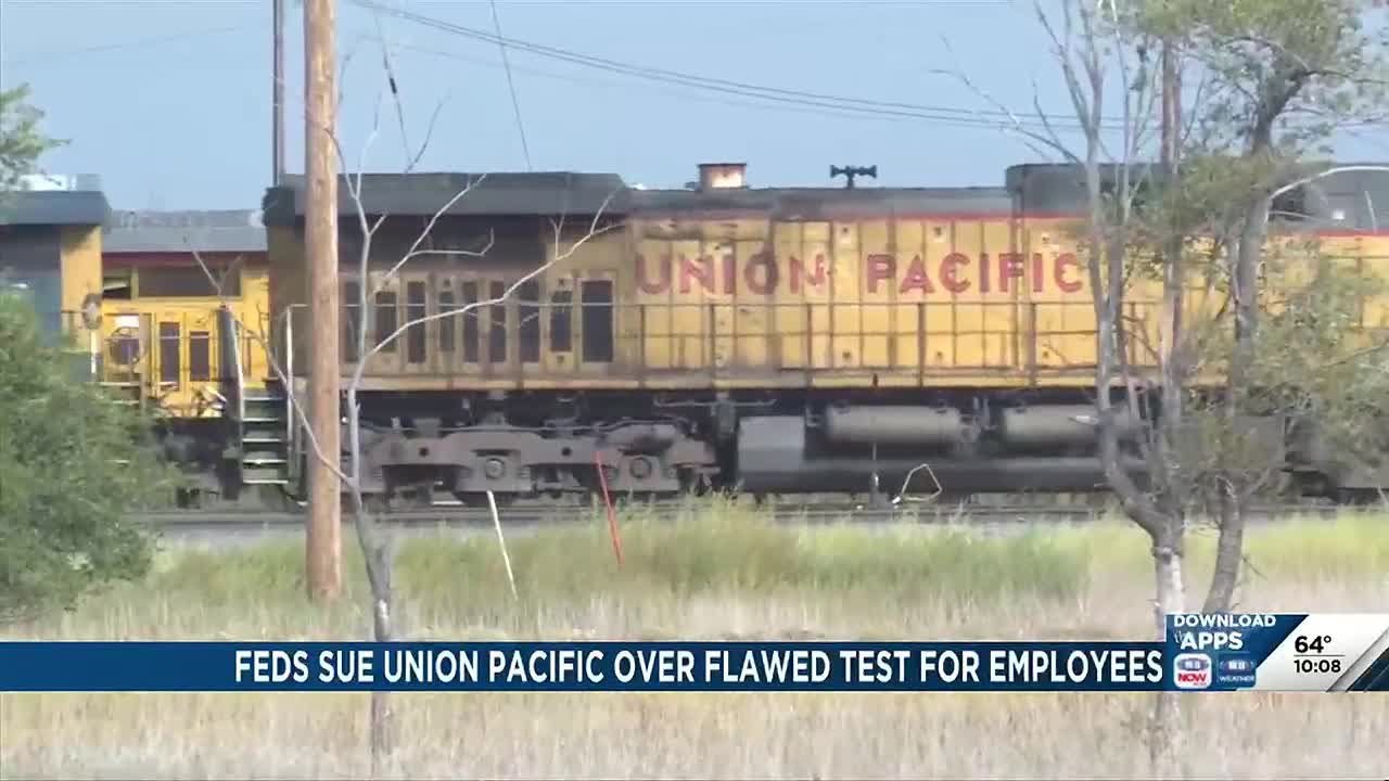 Government sues Union Pacific over using flawed test to disqualify color blind railroad workers