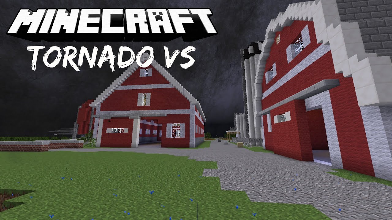 Minecraft Tornado Vs Farm