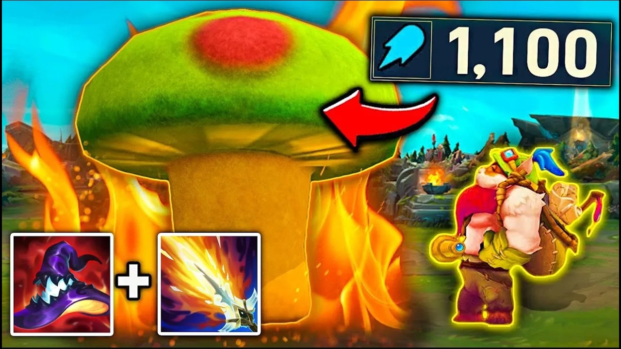 OVER 1,000 AP TEEMO IS INSANE (130k damage)
