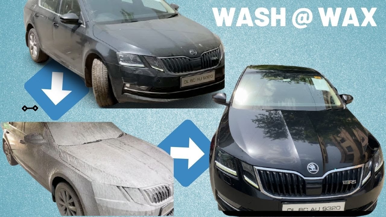FOAM WASH AND WAXING ON SKODA OCTAVIA | PROTECTION | PERFECTION