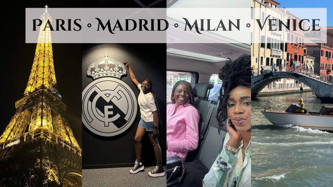 First Time in Paris, Milan, Venice & Madrid | 4 Cities in 6 Days Europe Travel Guide