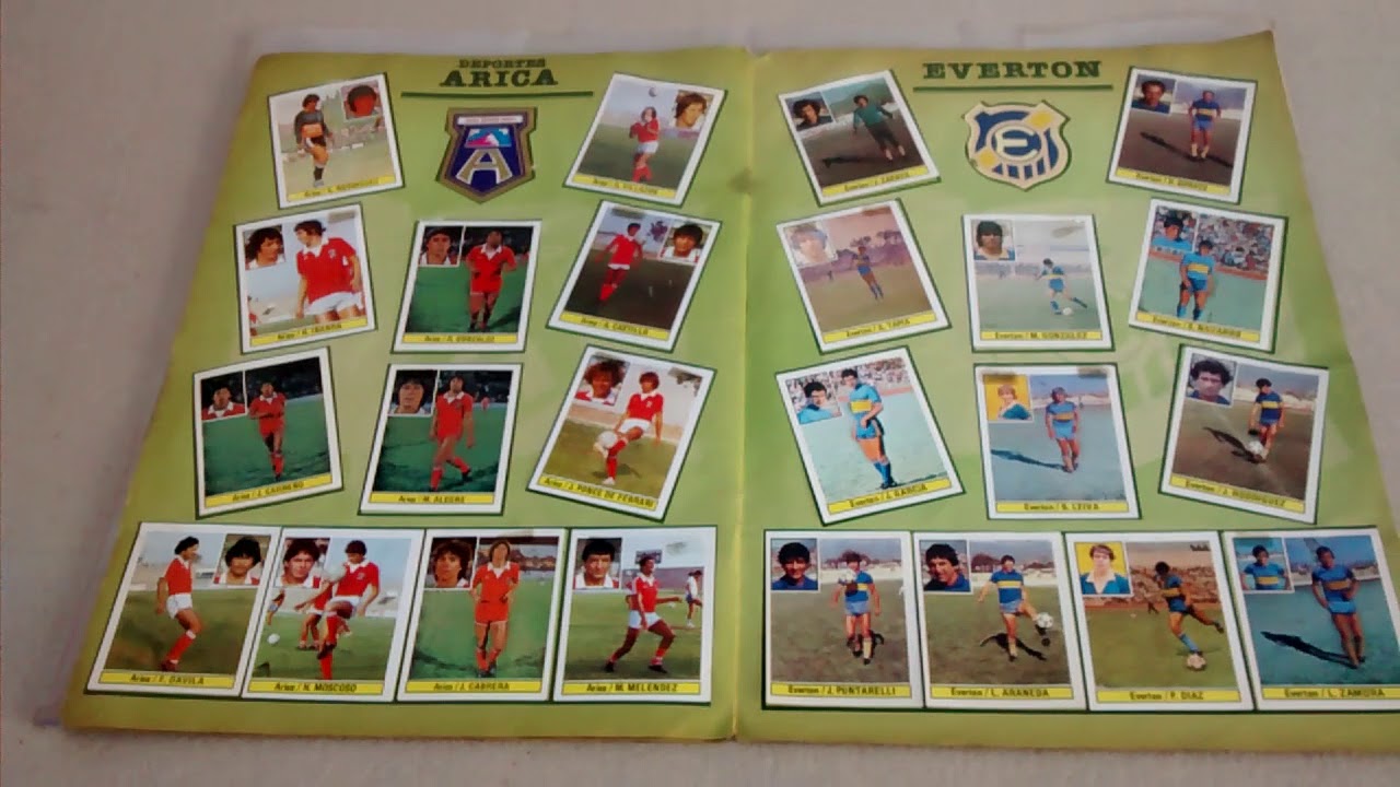 Albúm fútbol 1983 Chile