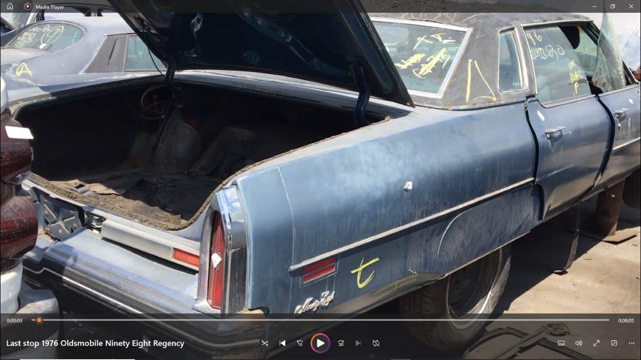 Last stop: 1976 Oldsmobile Ninety Eight Regency