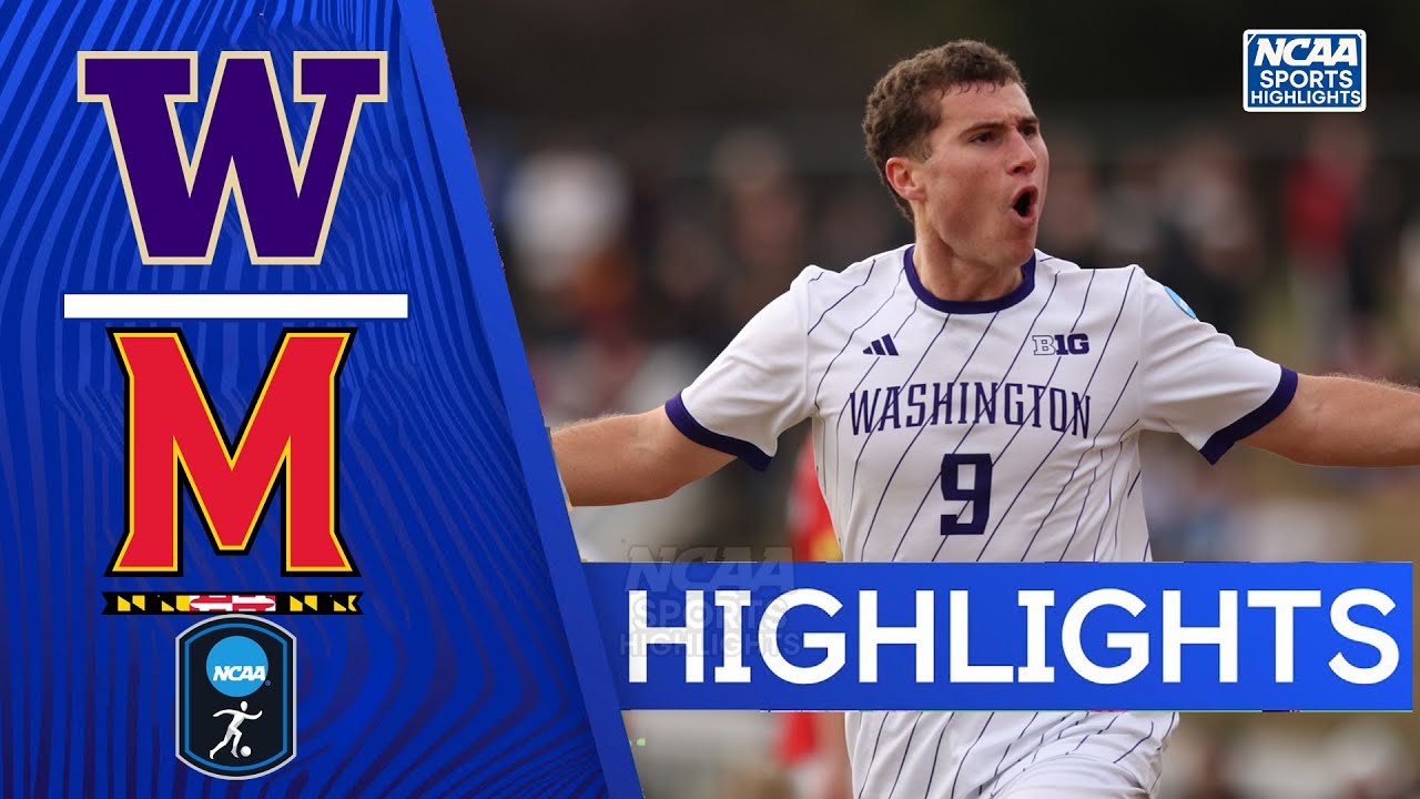 Maryland vs Washington | NCAA College Cup Soccer Championship| Highlights | December 6, 2025