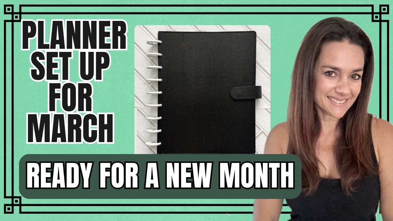 Подготовка ежедневника на март [Как я использую ежедневник Prep Planner]