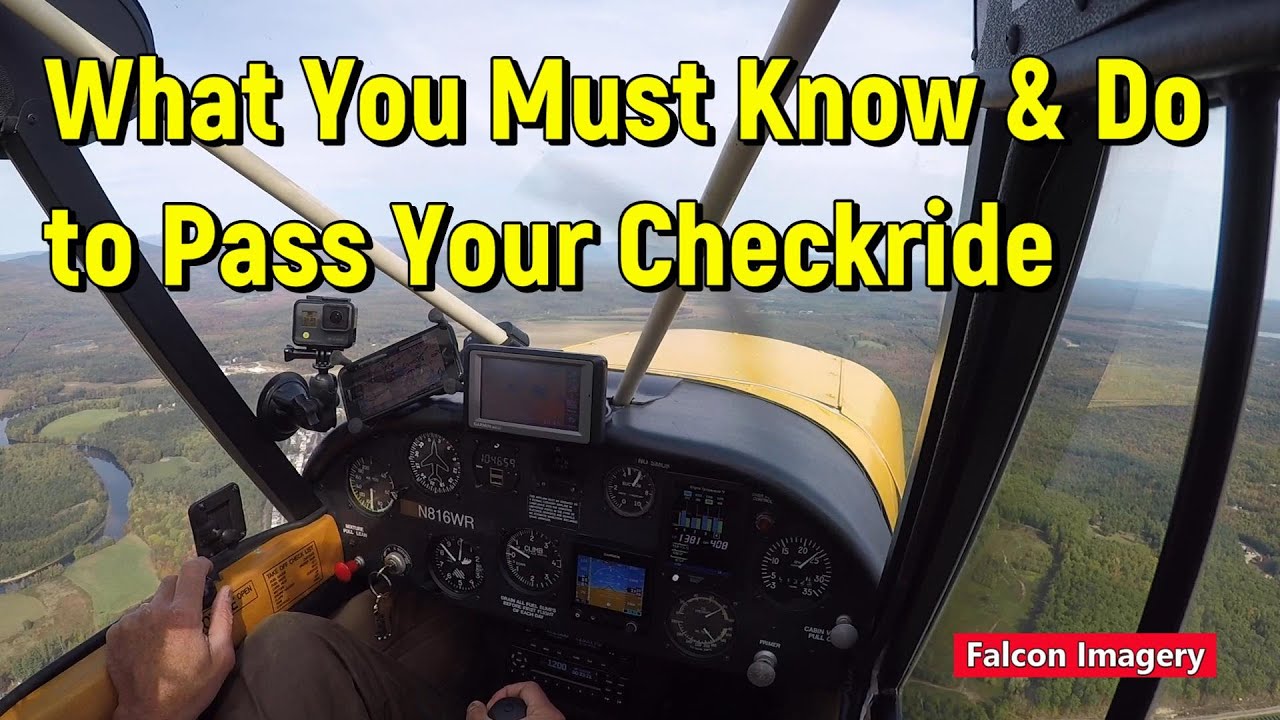 Mock Checkrides & What You Must Know and Do to Pass Your Checkride