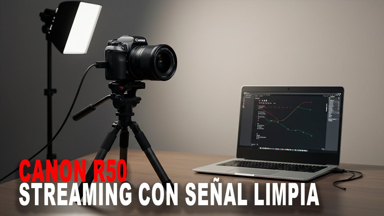 Configura tu Canon R50 para Streaming | Señal HDMI limpia paso a paso